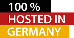 100% hosted in Germany